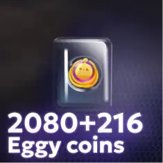 2080+216 Eggy Coins